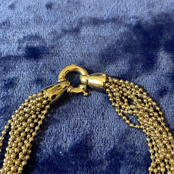 Vintage Metal Necklace Silver - Picture 5 of 6